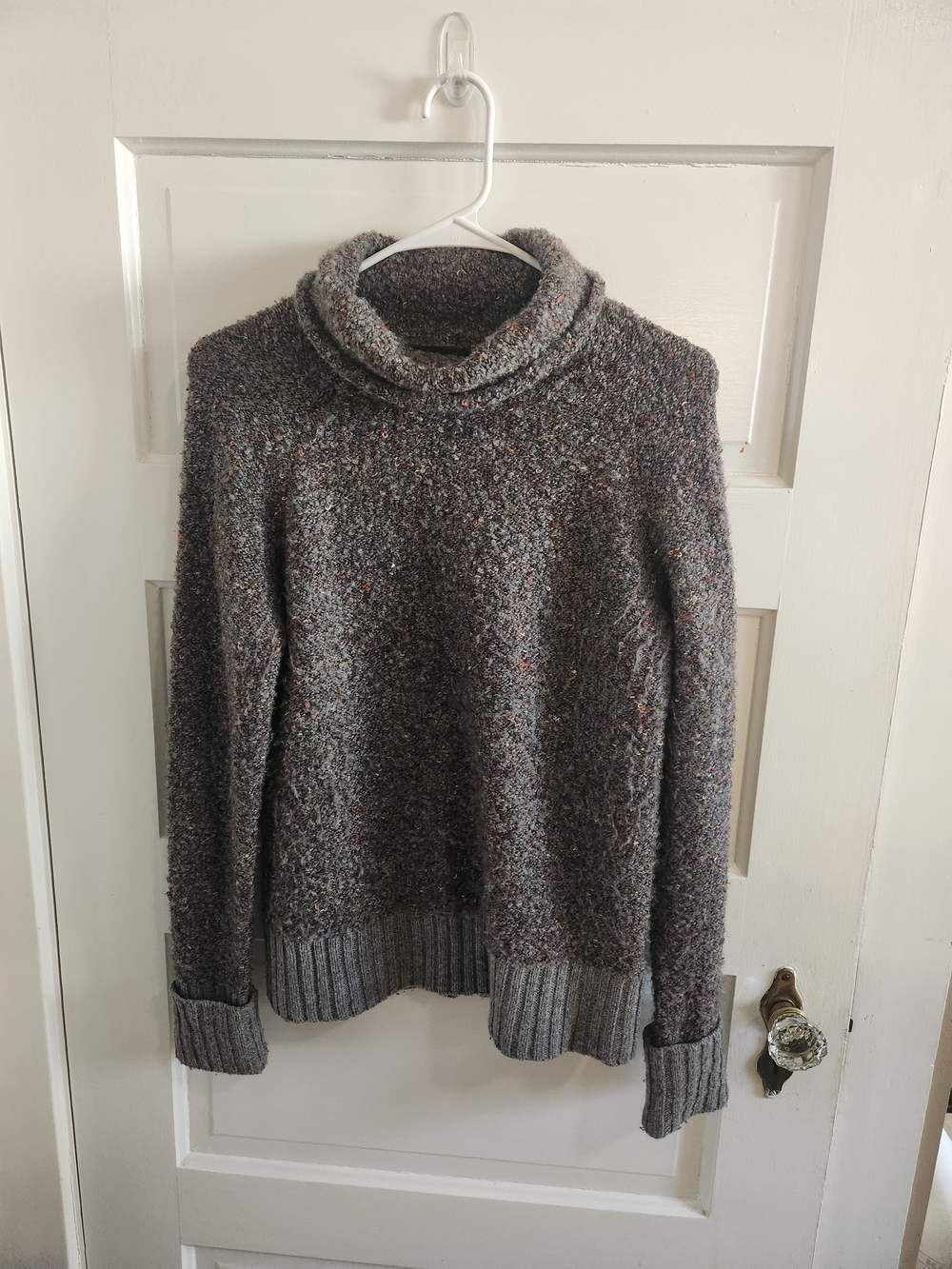 Rachel Zoe Cozy Gray Turtleneck Sweater